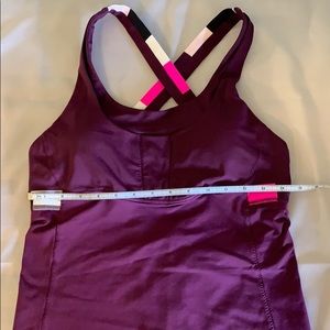 Lululemon top, Burgundy, Sz. 10 no tag, gently use